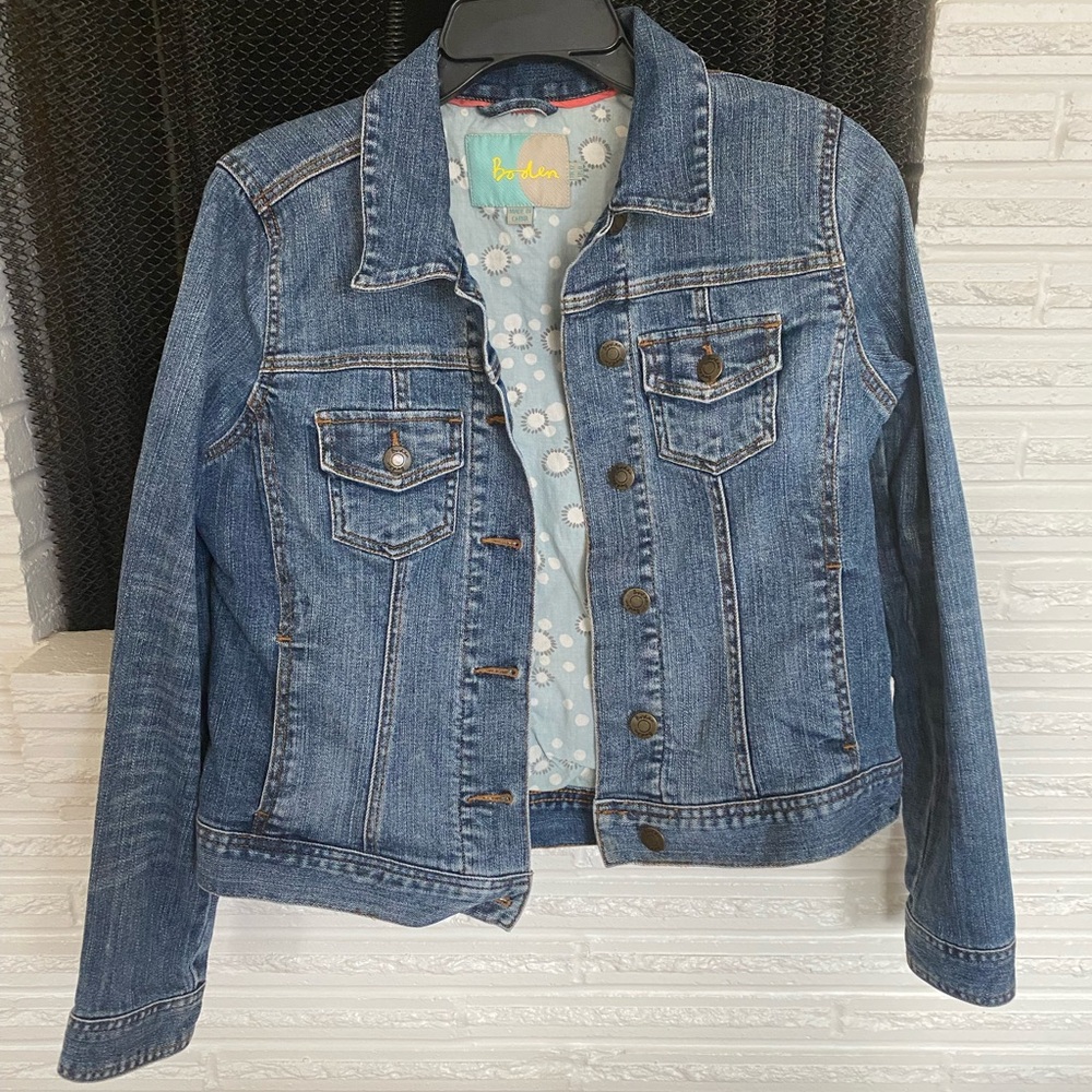 Boden Jean Jacket trucker style